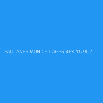 Product PAULANER MUNICH LAGER 4PK 16.9OZ