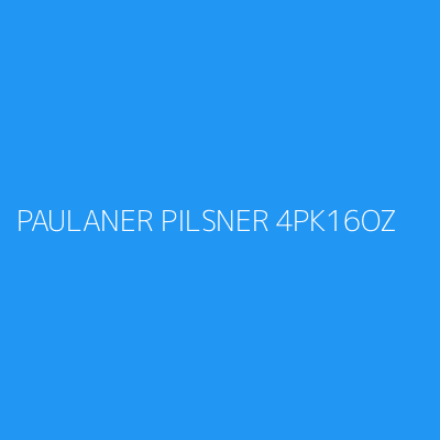 Product PAULANER PILSNER 4PK16OZ