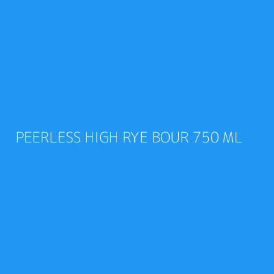 Product PEERLESS HIGH RYE BOUR 750 ML