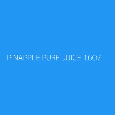 Product PINAPPLE PURE JUICE 16OZ