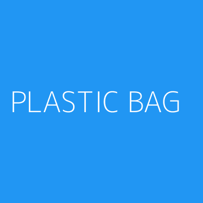 Product PLASTIC BAG