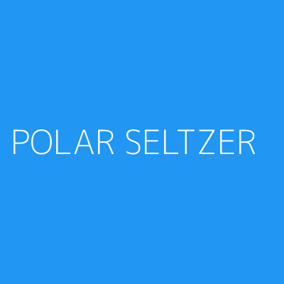 Product POLAR SELTZER