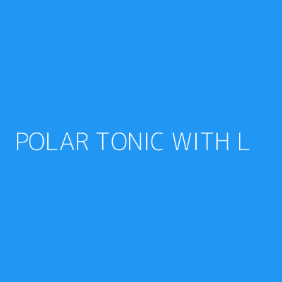 Product POLAR TONIC WITH L