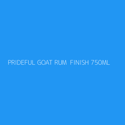 Product PRIDEFUL GOAT RUM  FINISH 750ML