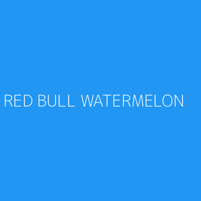 Product RED BULL WATERMELON