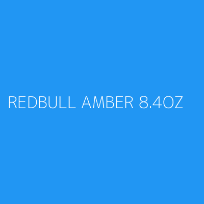 Product REDBULL AMBER 8.4OZ