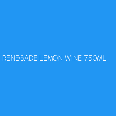 Product RENEGADE LEMON WINE 750ML