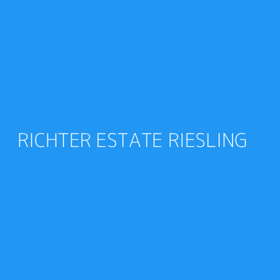 Product RICHTER ESTATE RIESLING