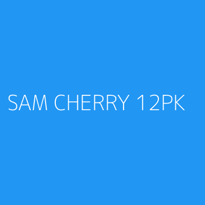 Product SAM CHERRY 12PK