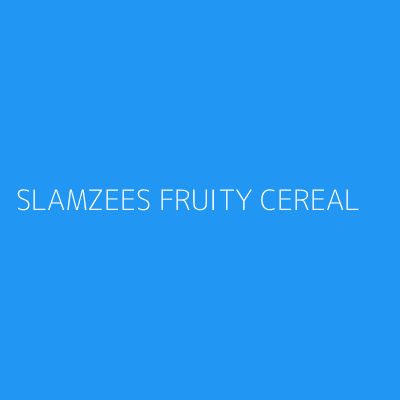 Product SLAMZEES FRUITY CEREAL