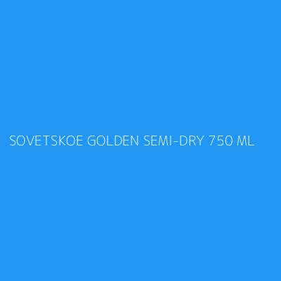 Product SOVETSKOE GOLDEN SEMI-DRY 750 ML