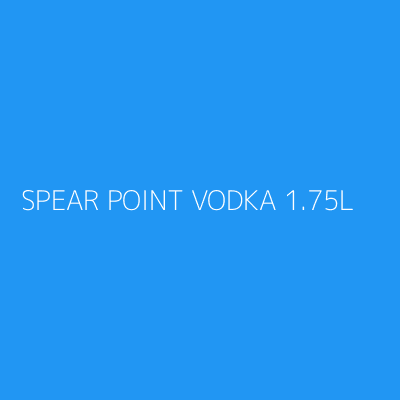 Product SPEAR POINT VODKA 1.75L