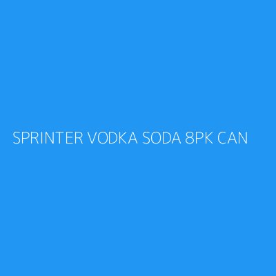 Product SPRINTER VODKA SODA 8PK CAN