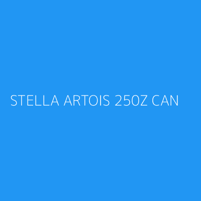 Product STELLA ARTOIS 250Z CAN