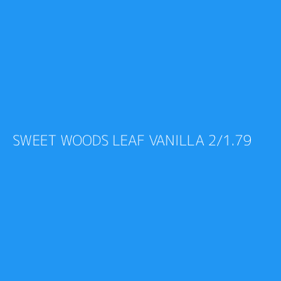 Product SWEET WOODS LEAF VANILLA 2/1.79