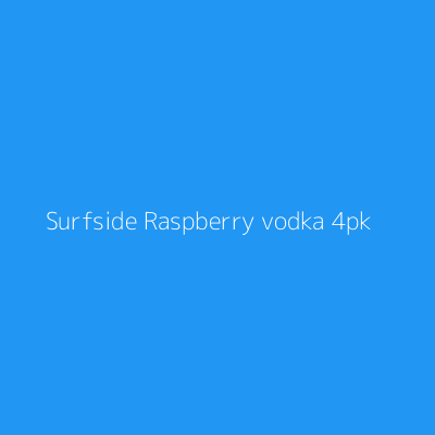 Product Surfside Raspberry vodka 4pk