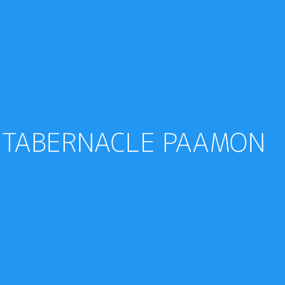Product TABERNACLE PAAMON