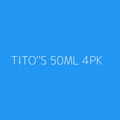 Product TITO''S 50ML 4PK