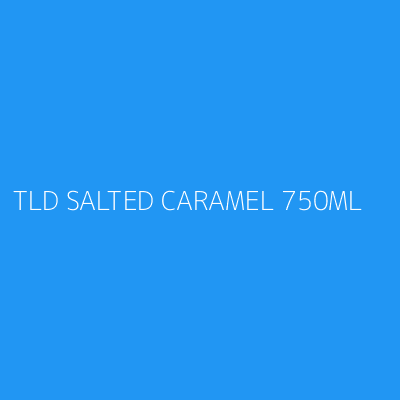 Product TLD SALTED CARAMEL 750ML