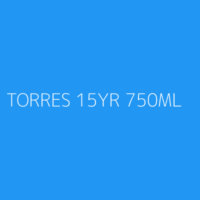 Product TORRES 15YR 750ML