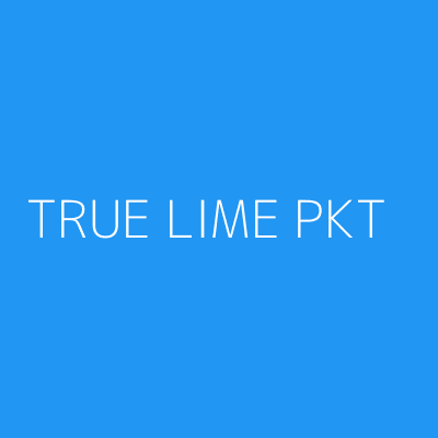 Product TRUE LIME PKT