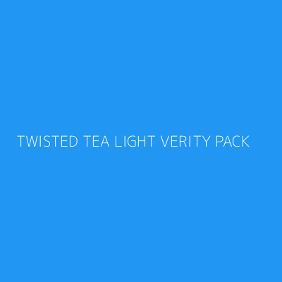 Product TWISTED TEA LIGHT VERITY PACK
