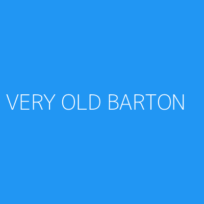 Product VERY OLD BARTON