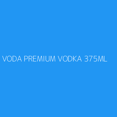 Product VODA PREMIUM VODKA 375ML