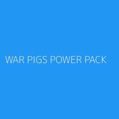 Product WAR PIGS POWER PACK