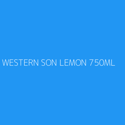 Product WESTERN SON LEMON 750ML