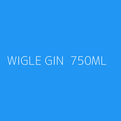 Product WIGLE GIN  750ML