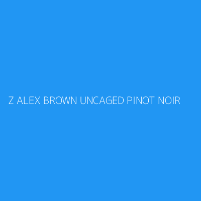 Product Z ALEX BROWN UNCAGED PINOT NOIR