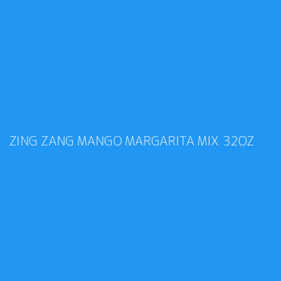 Product ZING ZANG MANGO MARGARITA MIX 32OZ