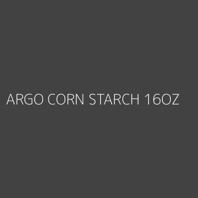Product ARGO CORN STARCH 16OZ