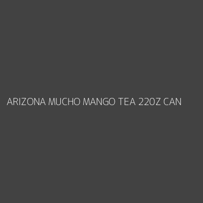 Product ARIZONA MUCHO MANGO TEA 220Z CAN 