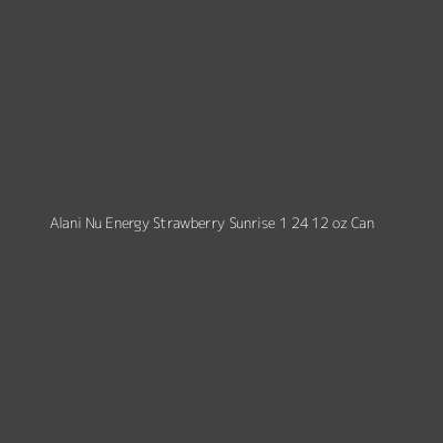 Product Alani Nu Energy Strawberry Sunrise 1 24 12 oz Can