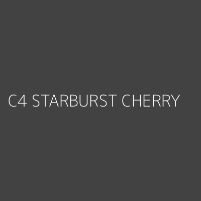 Product C4 STARBURST CHERRY