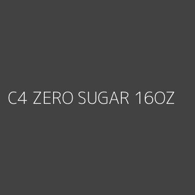 Product C4 ZERO SUGAR 16OZ