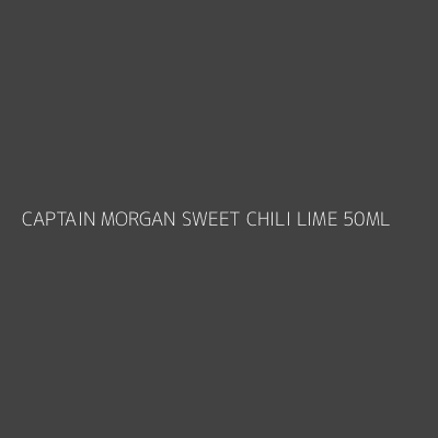 Product CAPTAIN MORGAN SWEET CHILI LIME 50ML