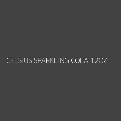 Product CELSIUS SPARKLING COLA 12OZ