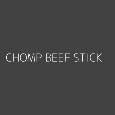 Product CHOMP BEEF STICK