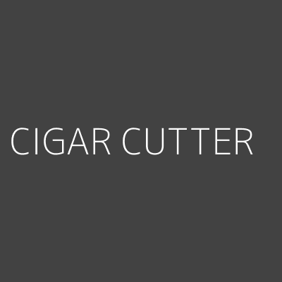 Product CIGAR CUTTER