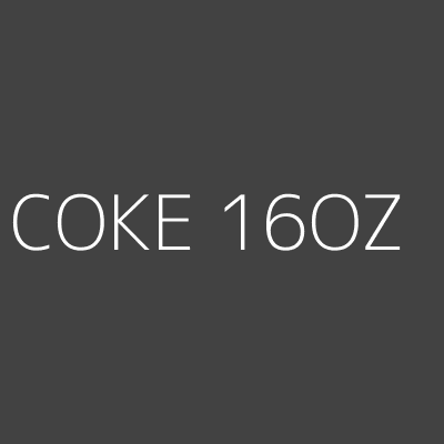 Product COKE 16OZ