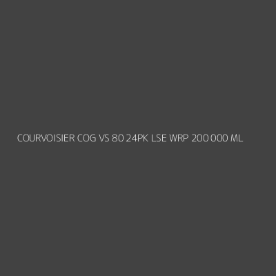 Product COURVOISIER COG VS 80 24PK LSE WRP 200 000 ML
