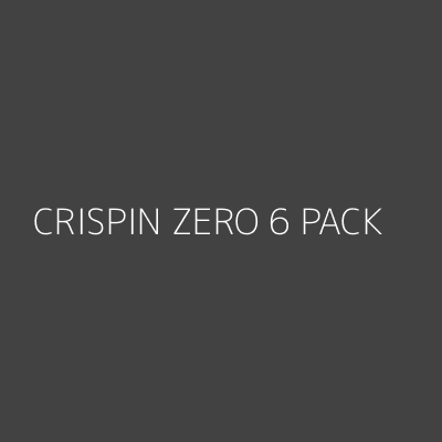 Product CRISPIN ZERO 6 PACK