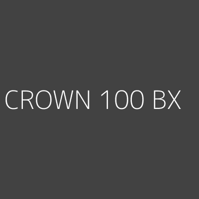 Product CROWN 100 BX