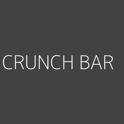 Product CRUNCH BAR