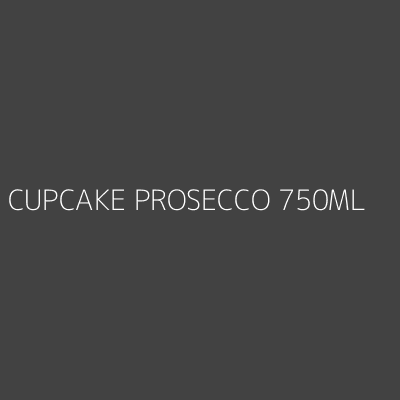 Product CUPCAKE PROSECCO 750ML