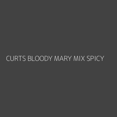 Product CURTS BLOODY MARY MIX SPICY