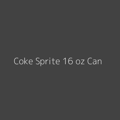 Product Coke Sprite 16 oz Can